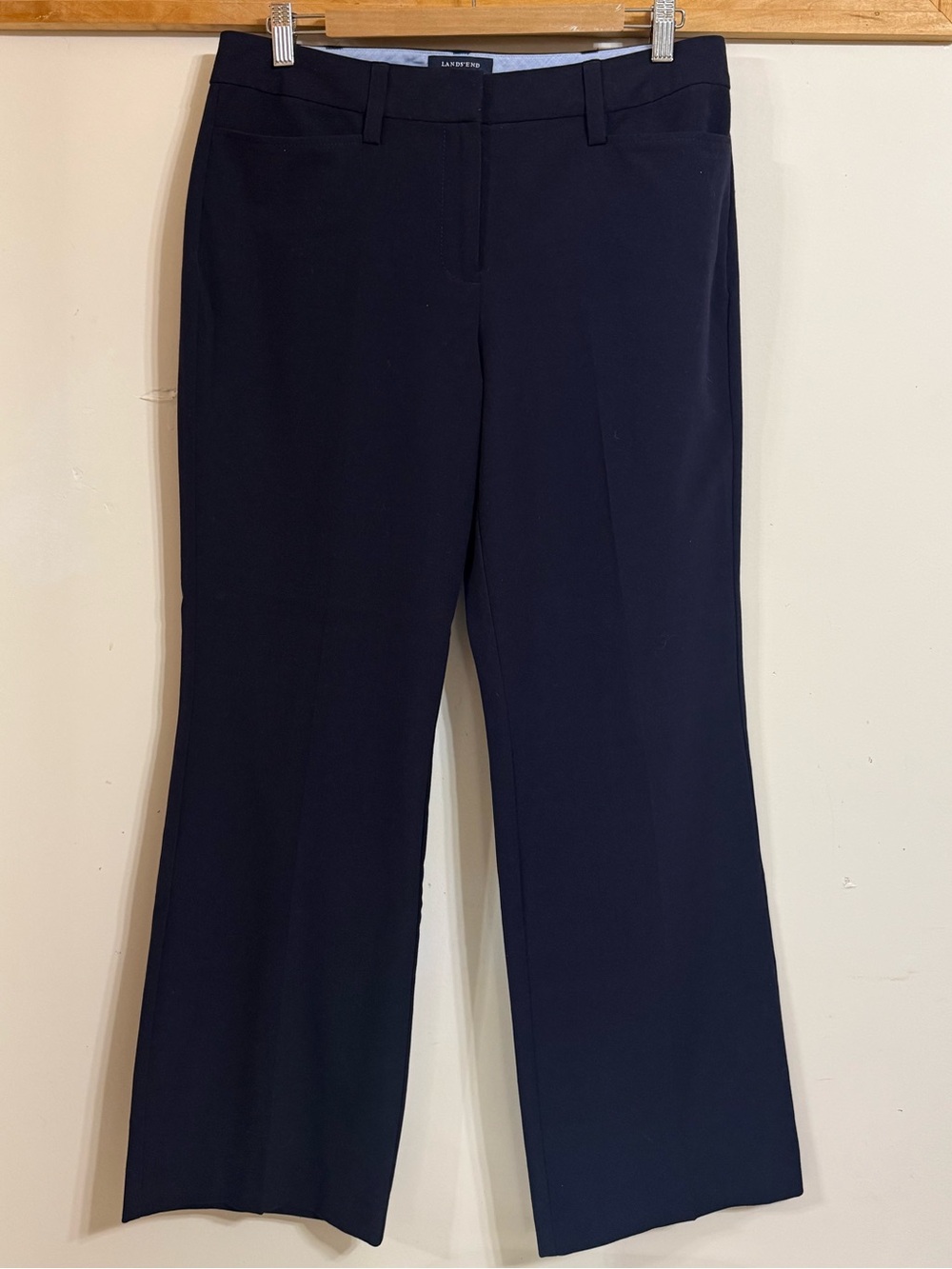 Lands' End Navy Fit 2 Pants